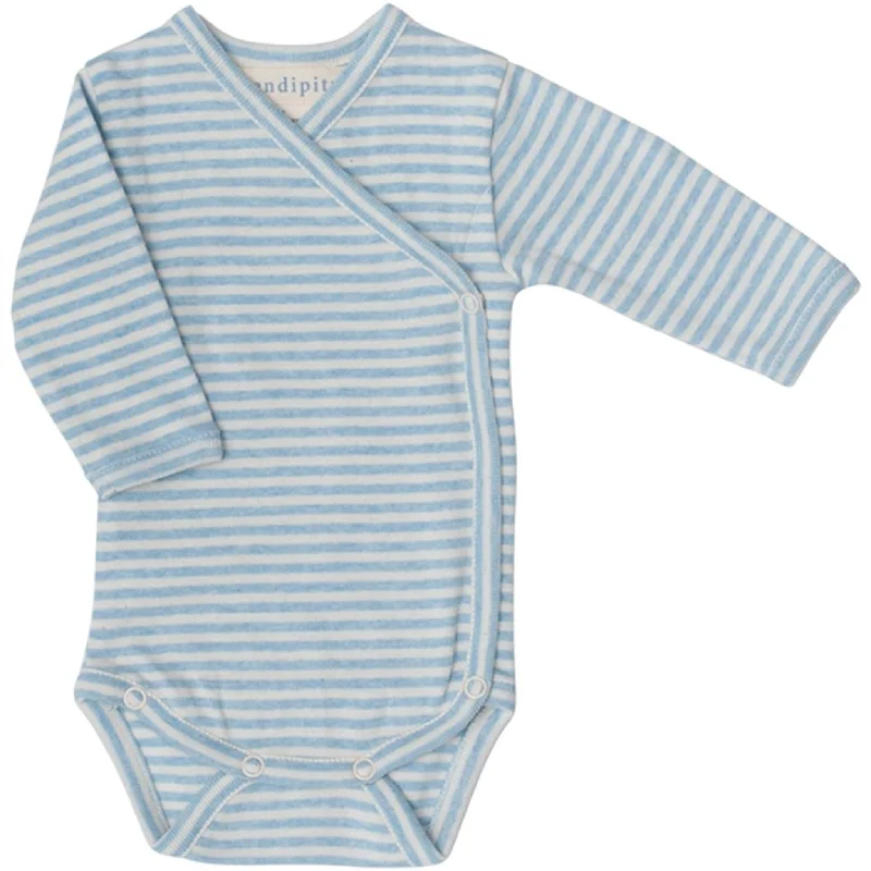 Serendipity Aqua/Ecru Wrap Body