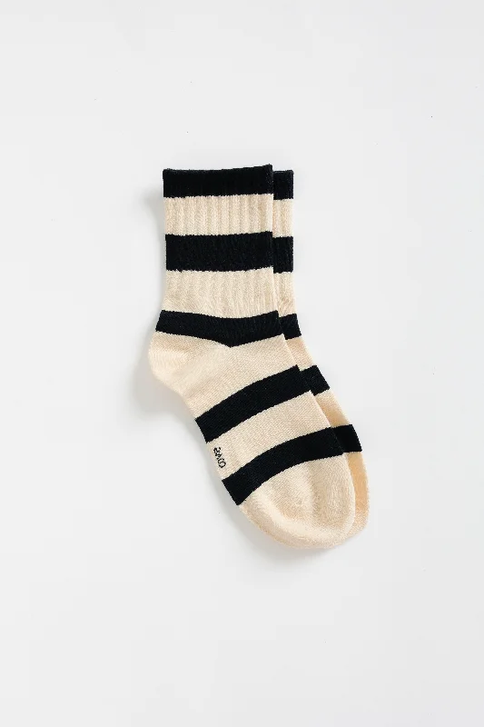 Harper Stripe Crew Socks