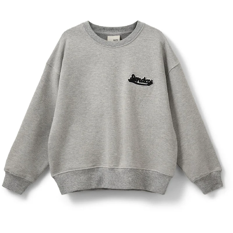 Sofie Schnoor Grey Melange Sweatshirt