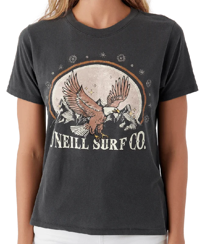 O'Neill Vintage Eagle Tee-Washed Black