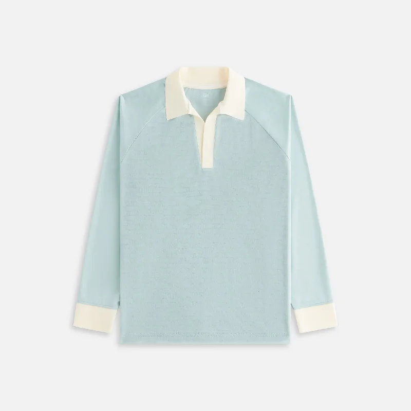 Kith Women Ridley Polo Monogram Jersey Long Sleeve - Fuse