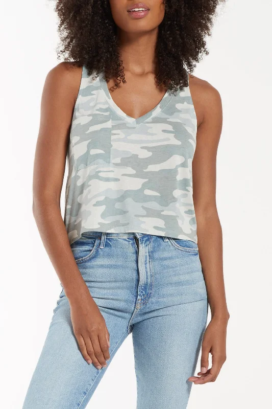 Skimmer Camo Pocket Tank