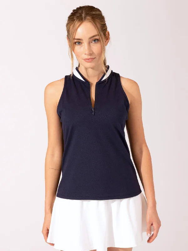 Tiana Quarter Zip Tank