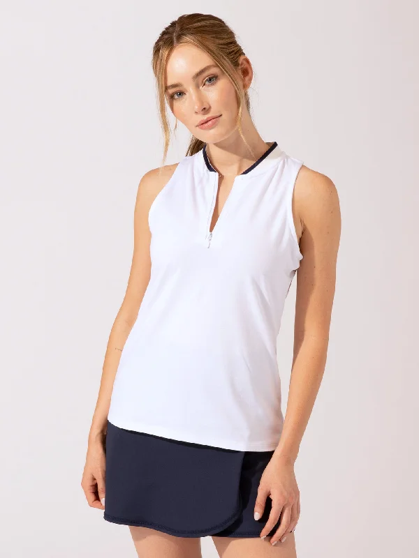 Tiana Quarter Zip Tank