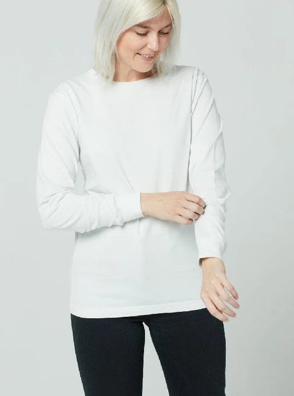 Unisex Long Sleeve - White